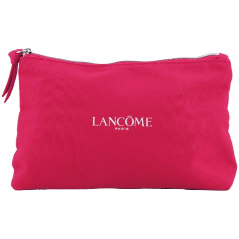 Lancome 蘭蔻 優雅桃紅化妝包