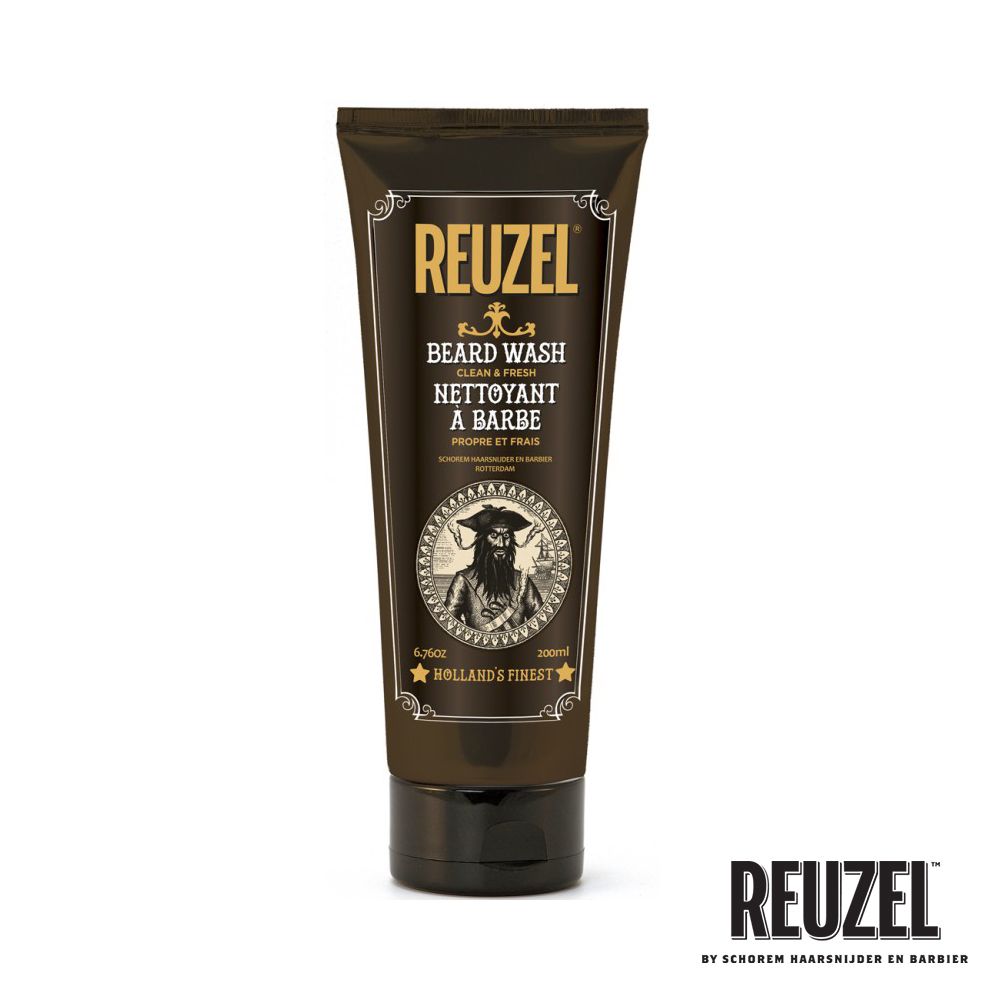 REUZEL Beard Wash 溫和調理潔顏乳 200ml