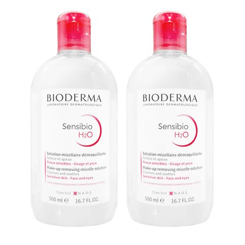 BIODERMA 貝膚黛瑪 舒敏高效潔膚液 500ml  二入組