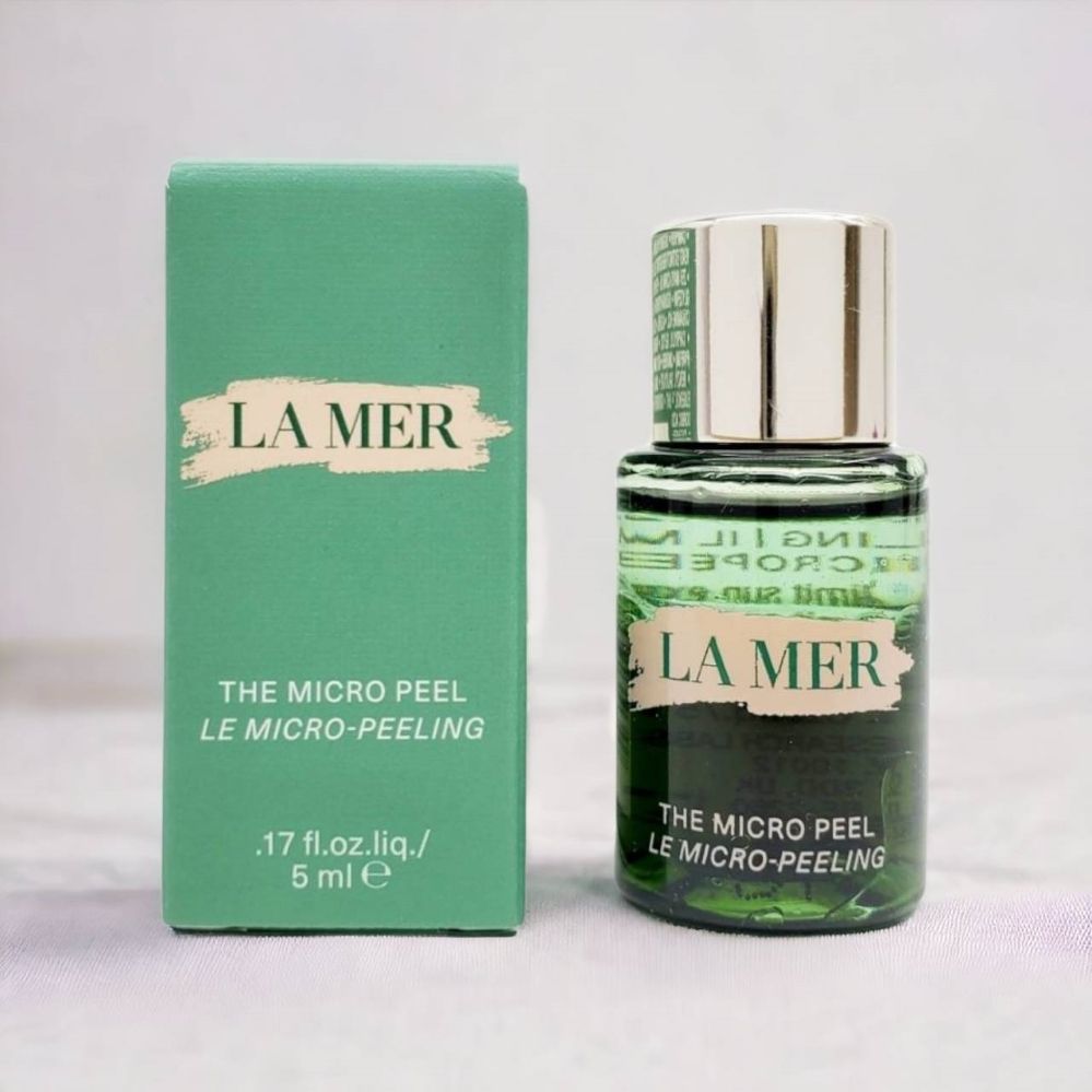 LA MER 海洋拉娜  深藻煥膚微晶露5ML【百貨專櫃貨】有中文標 煥膚奇蹟改善毛孔粗大撫平細紋