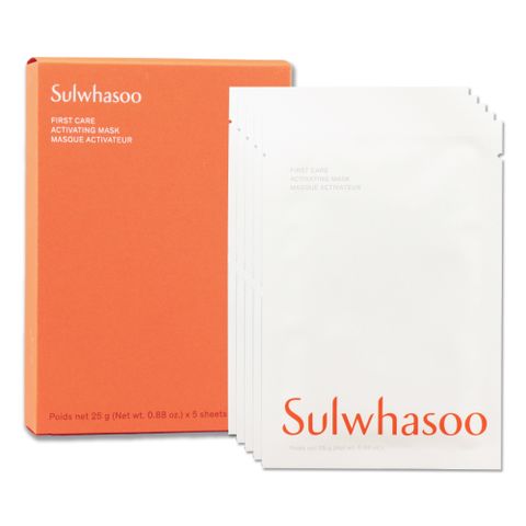 《Sulwhasoo 雪花秀》潤燥養膚精華面膜-盒裝 25g x 5 sheets