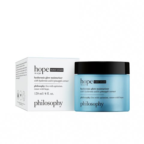 philosophy 肌膚哲理 一瓶希望玻尿酸保濕水凝霜 60ml Hope in a Jar  Hyaluronic Glow Moisturizer Water Cream