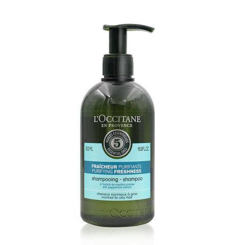 L'OCCITANE 歐舒丹 LOCCITANE  草本淨涼洗髮乳500ml-公司貨