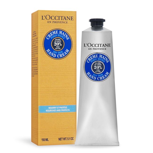 LOCCITANEEN PROVENCECREMESECHES LOCCITANEEN PROVENCECREMEMAINSSECHESNOURRIT ET PROTEGENOURISHES AND PROTECTS150 MLNET   SKINHANDCREAM