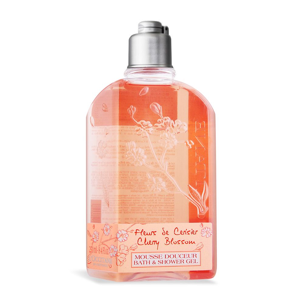 L'OCCITANE 歐舒丹 櫻花沐浴膠(250ml)-百貨公司貨