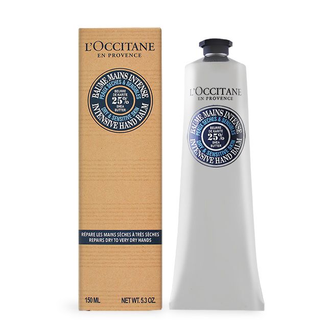 LOCCITANEEN PROVENCE&INTENSEAND BALMRÉPARE LES MAINS    SÈCHESREPAIRS DRY TO VERY DRY HANDS150 MLNET WT  LOCCITANEEN PROVENCEBAUME 25%BUTTERHAND