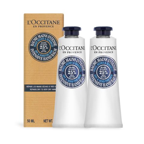 L'OCCITANE 歐舒丹 LOCCITANE  乳油木密集修護手膜霜(50ml)X2-公司貨