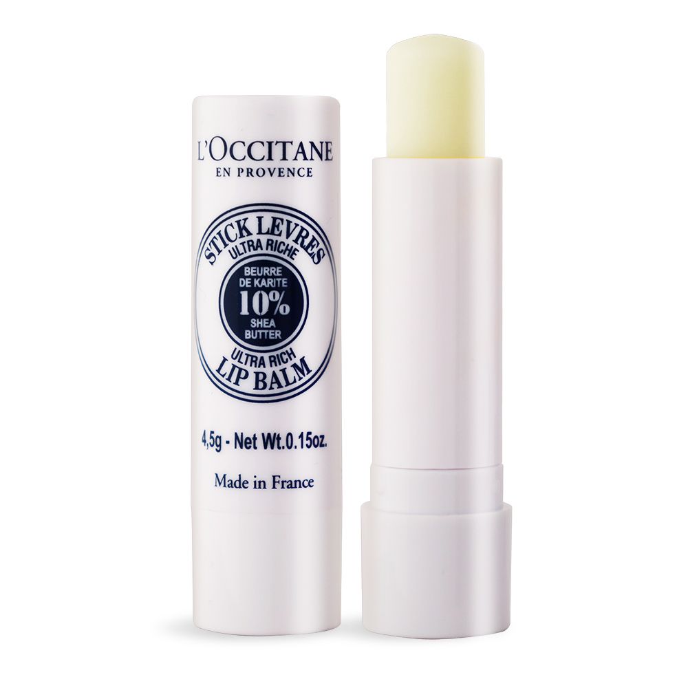 L'OCCITANE 歐舒丹 LOCCITANE  乳油木潤唇膏(4.5g)-國際航空版