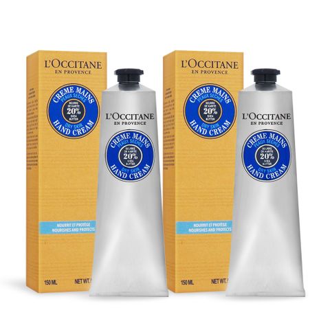 L'OCCITANE 歐舒丹 LOCCITANE  乳油木護手霜(150ml)-新版X2-國際航空版