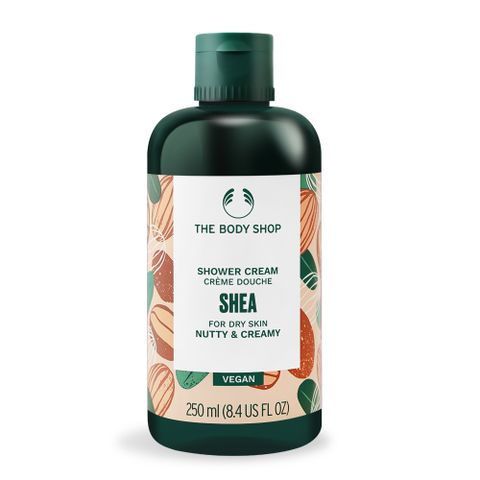 THE BODY SHOP 乳油木果修護沐浴乳(250ml)-國際航空版