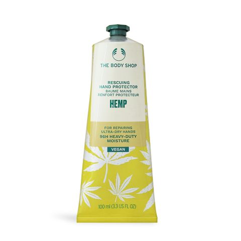 The Body Shop 美體小舖 【福利品】 大麻籽密集修護護手霜(100ml)-國際航空版