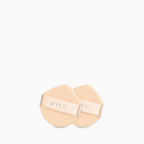 BEVY C. 裸紗親膚 氣墊粉撲(2入裝)