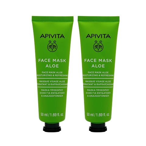 APIVITA 艾蜜塔_泥狀面膜50ml#蘆薈 ALOE X2入