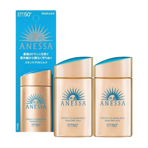 ANESSA 安耐曬 金鑽高效防曬露NA 5X版 60ml x2入
