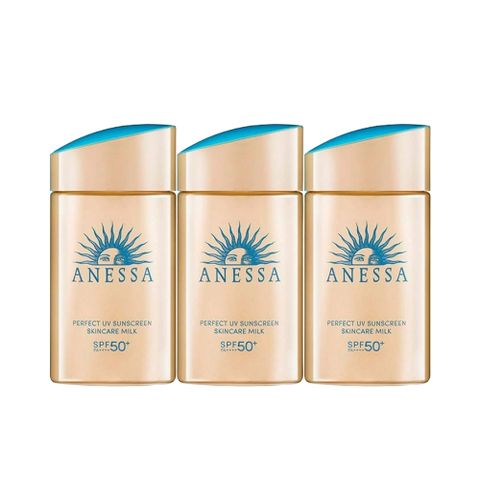 ANESSA 安耐曬 金鑽高效防曬露NA 5X版 60ml x3入