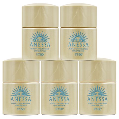 《SHISEIDO 資生堂》安耐曬 金鑽高效防曬露NA (5X版) SPF50+ PA++++ 12ml*5(百貨專櫃貨)