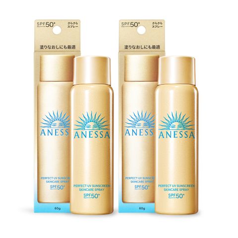 SHISEIDO 資生堂 安耐曬金鑽高效防曬噴霧NA SPF50+ PA++++(60g)X2-百貨公司貨