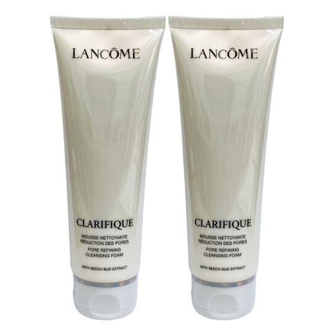 LANCOME蘭蔻 超極光淨緻毛孔洗面乳 125ml x2入組