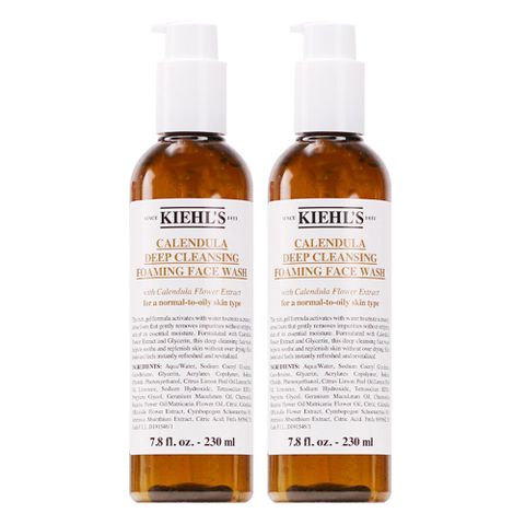 KIEHLS契爾氏 金盞花植物精華潔面泡泡凝露 230ml x2入