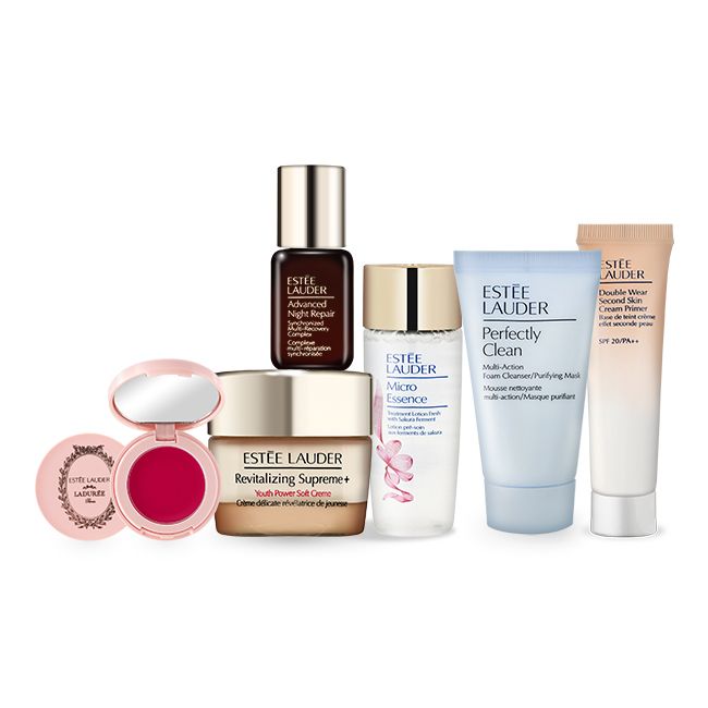 AdvancedNight Repair LAUDER LAUDERRevitalizing SupremeYouth       LAUDERMicroEssenceLAUDERPerfectlyClean    LAUDERDouble WearSecond Cream Primer de   20