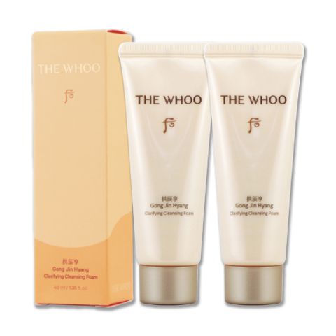 《Whoo 后》拱辰享陰陽調和洗顏乳 40ml X 2