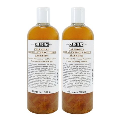 KIEHLS契爾氏 金盞花植物精華化妝水 500ml	 2入組