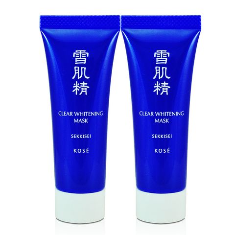 【KOSE 高絲】淨白黑面膜 25g*2(公司貨)