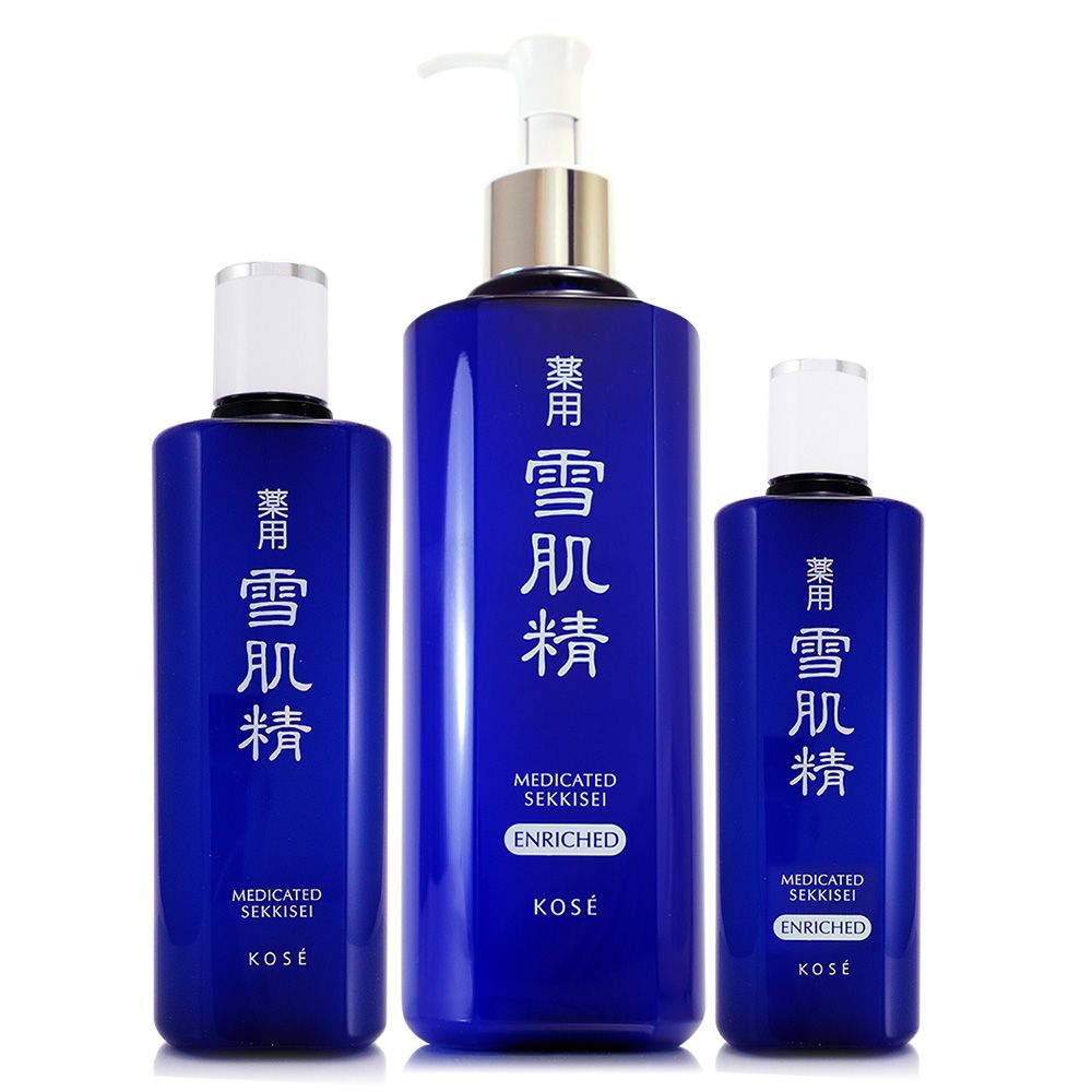 KOSE 高絲 雪肌精化妝水500ml+200ml極潤型禮盒特惠組-贈360ml一般型無盒 (正統公司貨)