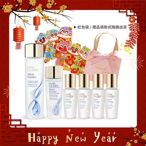 ESTEE LAUDER 雅詩蘭黛 微分子肌底原生露(100ml+50ml+15mlX4)新版-送禮袋紅包袋