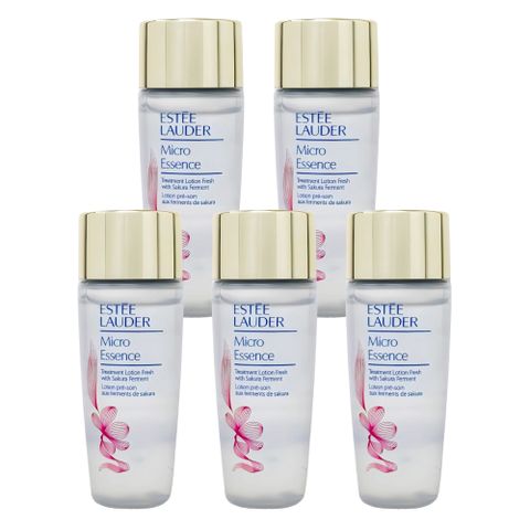 ESTEE LAUDER雅詩蘭黛 微分子肌底原生露30ml*5 (櫻花輕盈版)