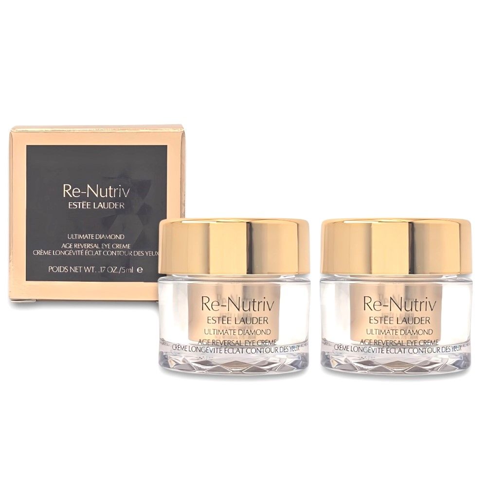 ESTEE LAUDER 雅詩蘭黛  白金級黑鑽松露逆時眼霜5ML *2入 百貨專櫃貨 全新上市！