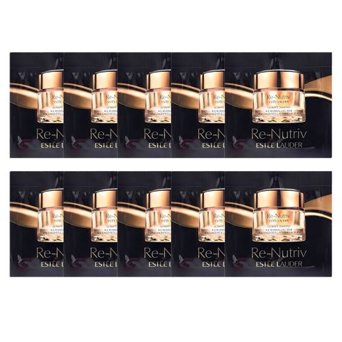 ESTEE LAUDER 雅詩蘭黛 白金級黑鑽松露逆時眼霜0.5ML*10片組合 百貨專櫃貨 全新上市！