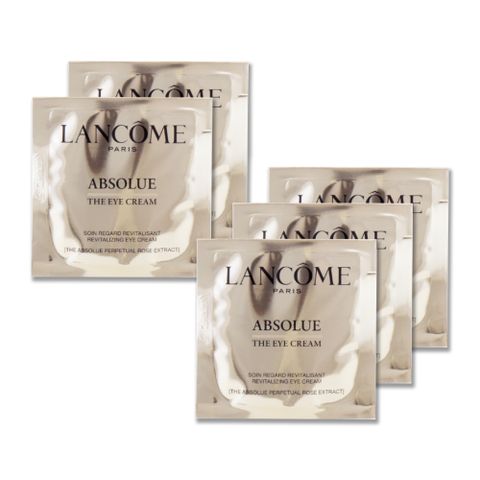 《LANCOME 蘭蔻》絕對完美永生玫瑰肽金逆時眼霜 1ML x 5
