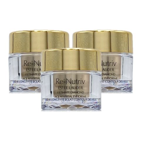 ESTEE LAUDER雅詩蘭黛 白金級黑鑽松露逆時眼霜5ml*3 - 正貨容量組 (正統公司貨)
