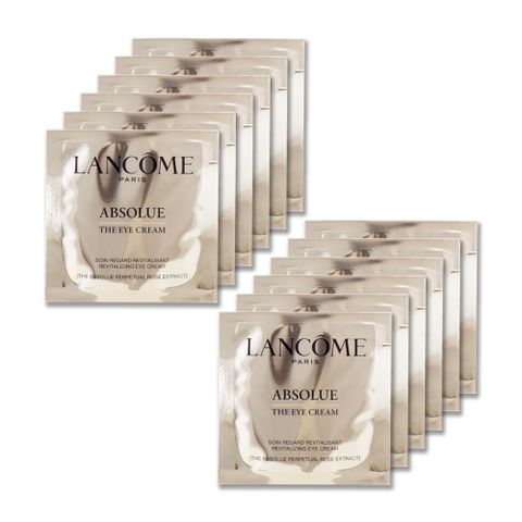 《LANCOME 蘭蔻》絕對完美永生玫瑰肽金逆時眼霜 1ML x 12