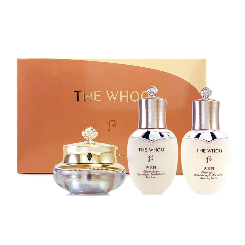 THE -RadiaTHE WHOO天氣丹CheongidanRejuvenating Pro-RadianceEmulsionTHE WHOO天氣丹CheongidanRejuvenating Pro-RadianceBalancing Toner