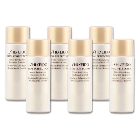 《SHISEIDO 資生堂》激抗痕亮采緊緻乳 15ML x 6-豐潤版
