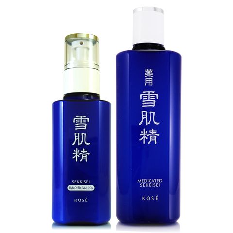 KOSE 高絲 雪肌精乳液140ml-極潤型 + 雪肌精化妝水200ml (正統公司貨)