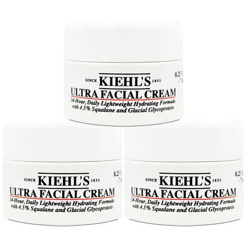 KIEHL'S 契爾氏 冰河醣蛋白舒敏修護保濕霜 7ml*3 (百貨專櫃貨)