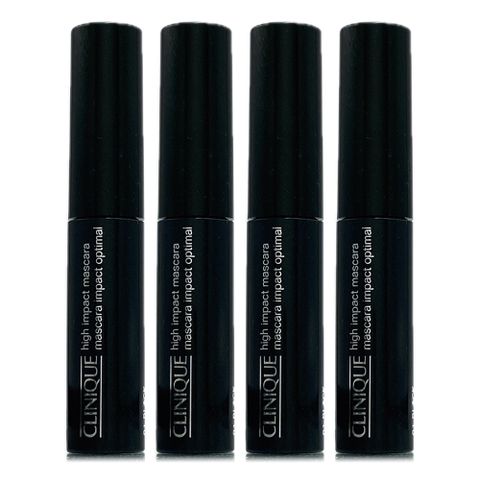 CLINIQUE倩碧 瞬間濃密睫毛膏3.5ml *4