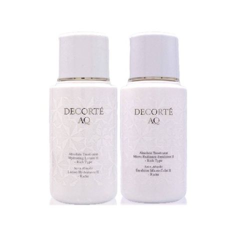 COSME DECORTE黛珂 AQ煥妍柔膚乳50ml/ 潤膚露50ml - 雙瓶組任選 (正統公司貨)