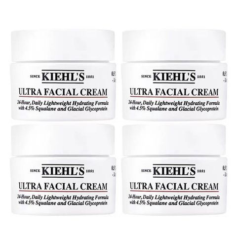 KIEHL’S契爾氏冰河醣蛋白保濕霜14ml  4入(全新品外盒凹損)