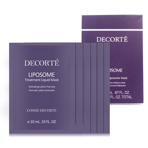 DECORTE 黛珂 LIPOSOME肌活全能面膜*6(盒裝/贈品標示) 正統公司貨