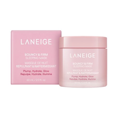 LANEIGE 蘭芝 粉澎潤睡美人晚安面膜 60ml
