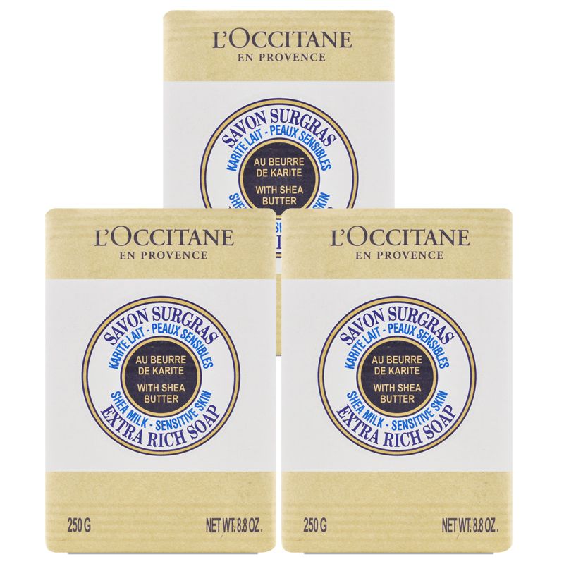 L'OCCITANE 歐舒丹 乳油木牛奶皂 250g*2 (百貨專櫃貨)