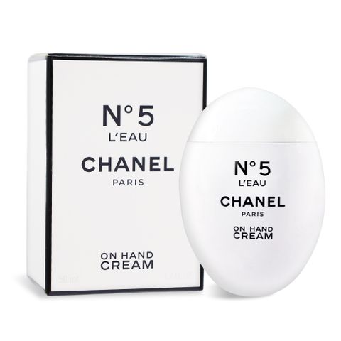 CHANEL 香奈兒 N°5 L'EAU清新晨露玉手霜(50ml)-國際航空版