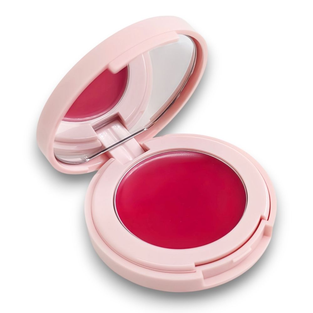 ESTEE LAUDER 雅詩蘭黛 粉嫩慾望晶透潤唇膏#04紅寶石 1.6g*2入 laduree聯名款 全新版唇盤