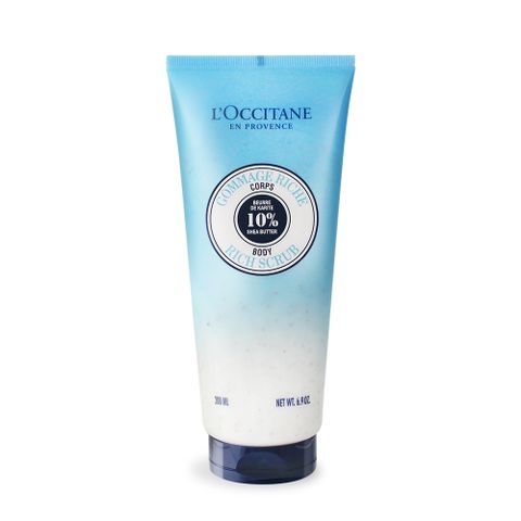 L'OCCITANE 歐舒丹 LOCCITANE  乳油木保濕去角質美體霜(200ml)-國際航空版