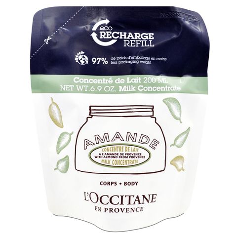 L'OCCITANE 歐舒丹 杏仁緊膚凝霜補充包 200ml(百貨專櫃貨)