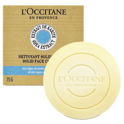 L'OCCITANE 歐舒丹 乳油木橙花淨透潔面皂 75g(百貨專櫃貨)